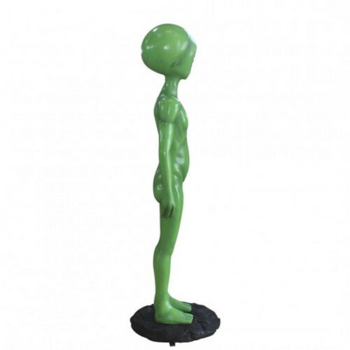 statue décorative alien vert nlcdeco