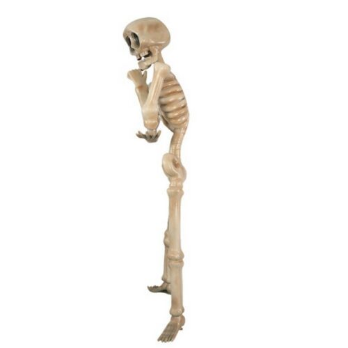 statue décorative squelette qui pense nlcdeco