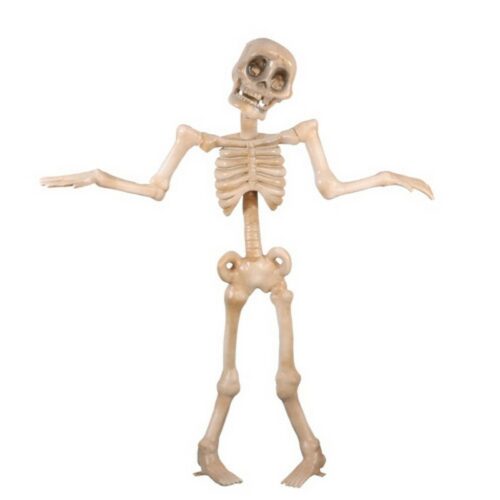 statue squelette décoratif en céramique nlcdeco