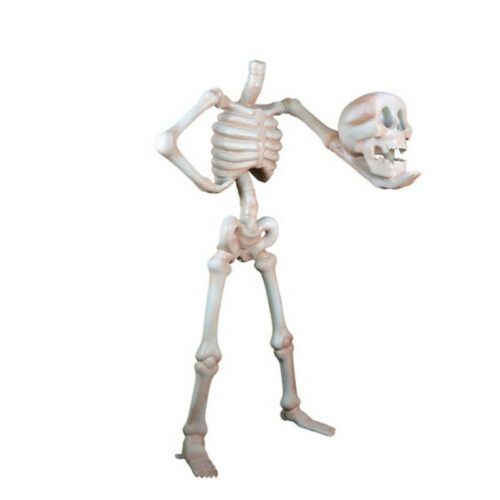 statue squelette qui montre sa tête nlcdeco