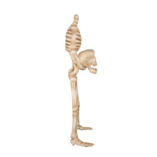 statue squelette qui tient sa tête nlcdeco