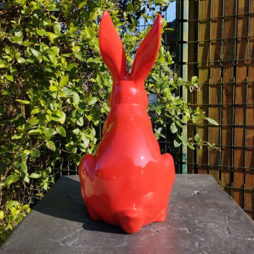 red hare design statue nlcdeco