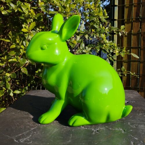 statue de pâques décorative petit lapin nlcdeco