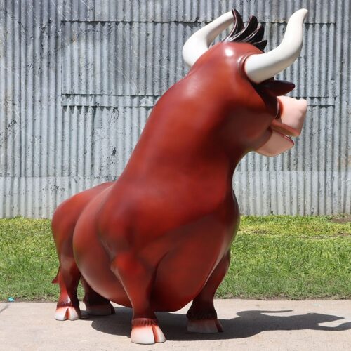 taureau comique décor parc pour enfants .