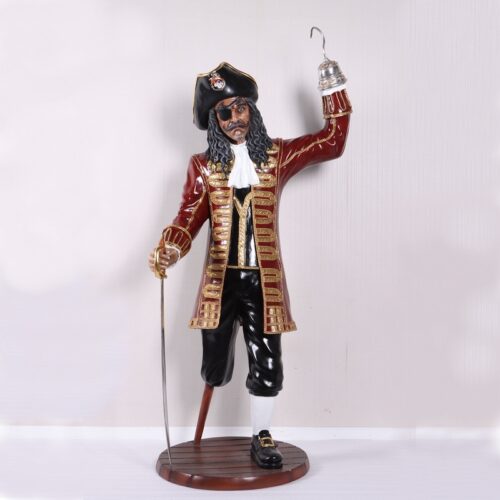 personnage pirate ,décor restaurant a thème