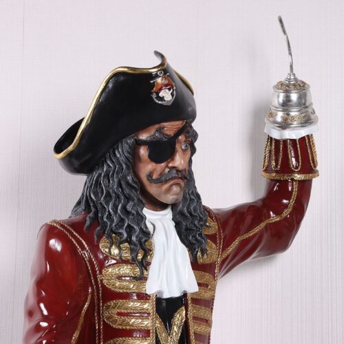 capitaine pirate taille réelle