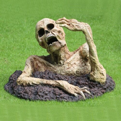Zombie décor halloween en résine