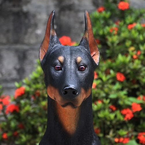mannequin de chien hyper réaliste