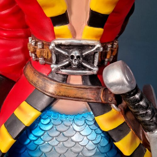 décor à thème pirate en résine