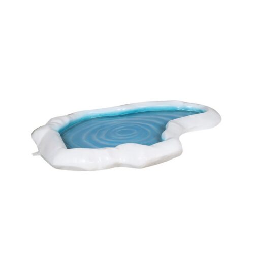 trou de pêche factice en résine