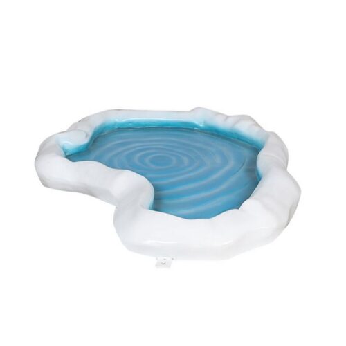 trou de pêche factice en résine