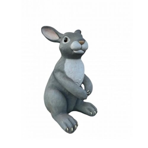 mannequin de lapin géant en résine fibrée polyester